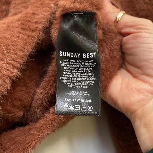 ❗️SOLD❗️Sunday Best Reece Cardigan Size S - Picture 7 of 8